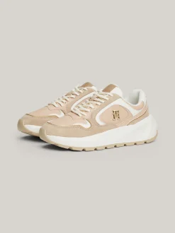 Sneakersy*Tommy Hilfiger Buty Sportowe Do Biegania Na Grubej Podeszwie MISTY BLUSH