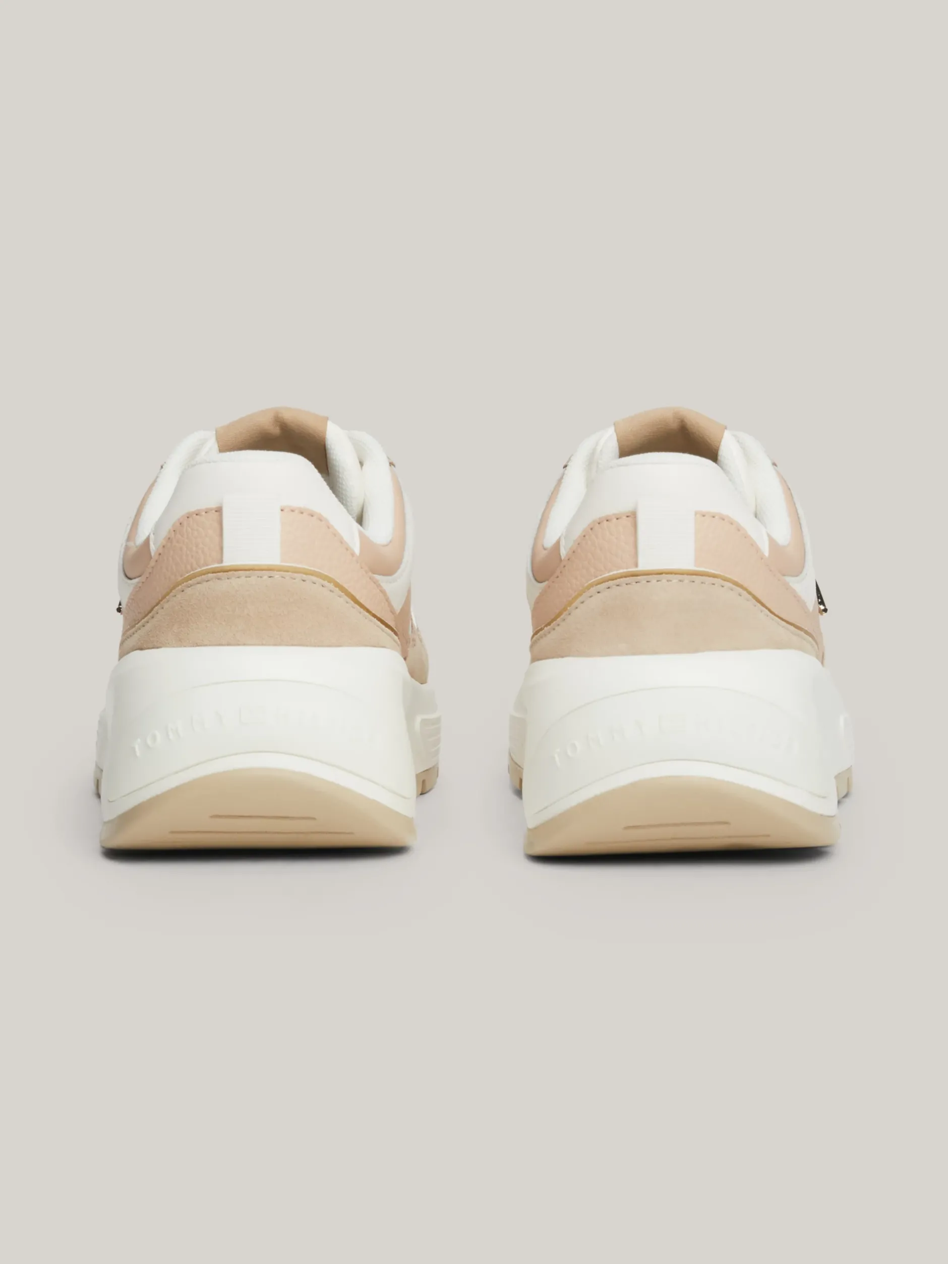 Sneakersy*Tommy Hilfiger Buty Sportowe Do Biegania Na Grubej Podeszwie MISTY BLUSH