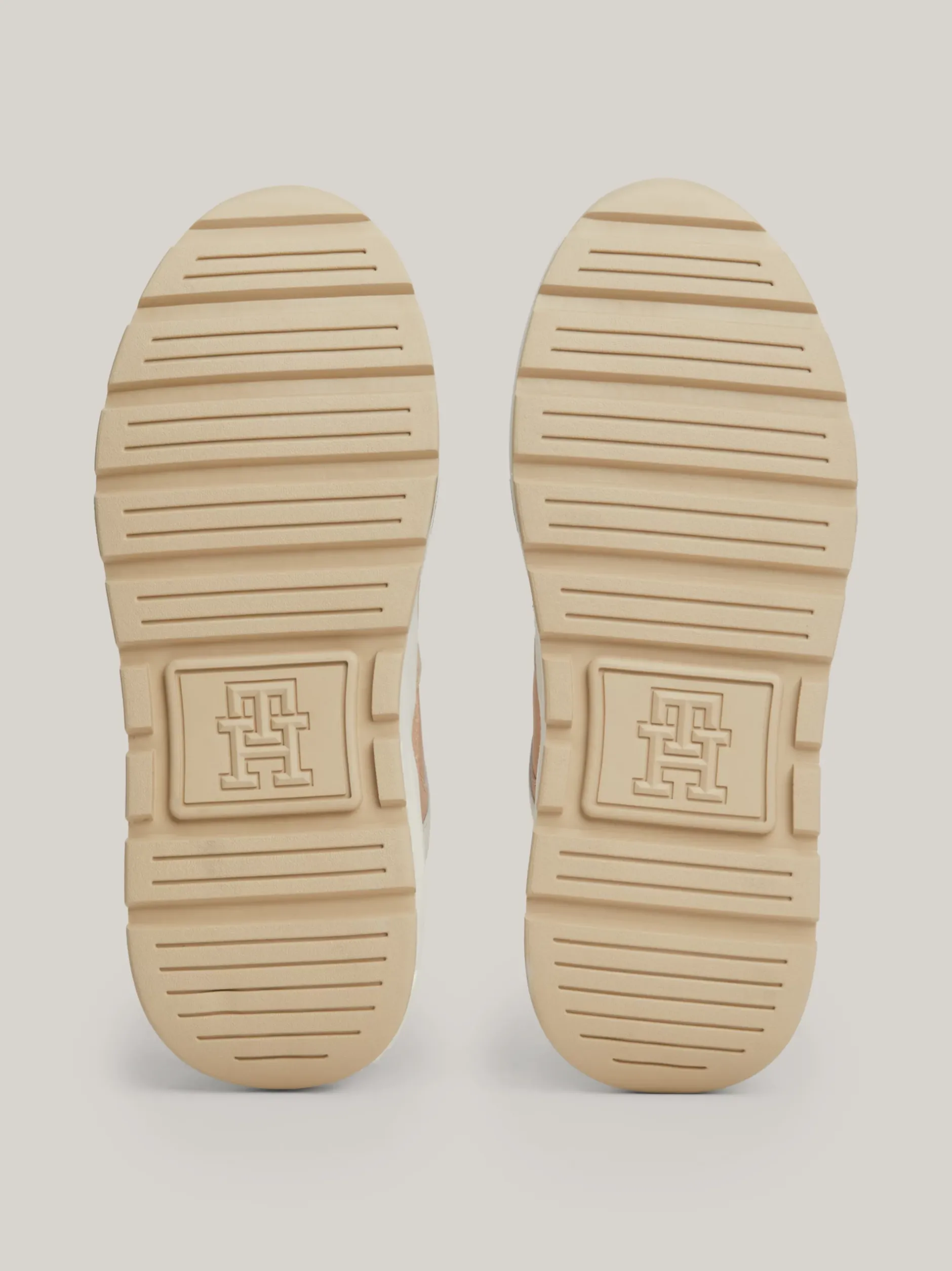 Sneakersy*Tommy Hilfiger Buty Sportowe Do Biegania Na Grubej Podeszwie MISTY BLUSH