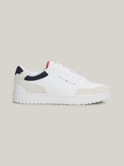 White Trainers|Sneakersy*Tommy Hilfiger Buty Sportowe Essential Z Kolorowym Designem WHITE