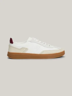 Sneakersy*Tommy Hilfiger Buty Sportowe Heritage Z Zamszu CLASSIC BEIGE