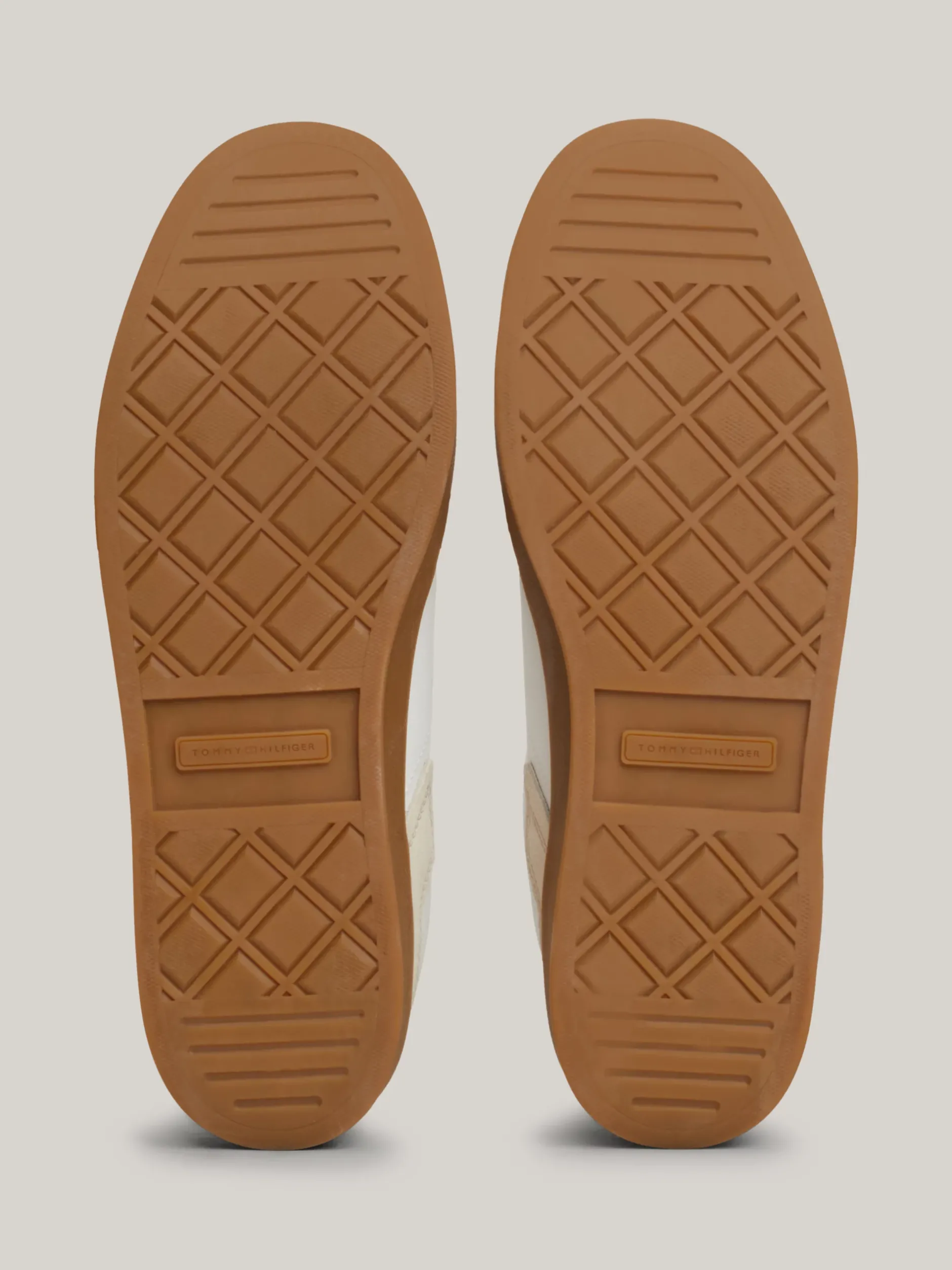 Sneakersy*Tommy Hilfiger Buty Sportowe Heritage Z Zamszu CLASSIC BEIGE