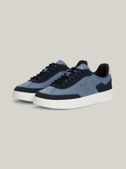Sneakersy*Tommy Hilfiger Buty Sportowe Heritage Z Zamszu FADED INK