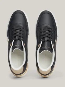 Sneakersy*Tommy Hilfiger Buty Sportowe Na Grubej Podeszwie BLACK