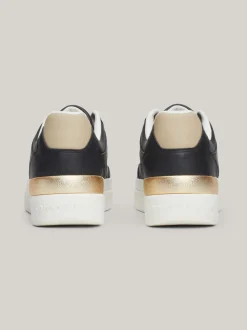 Sneakersy*Tommy Hilfiger Buty Sportowe Na Grubej Podeszwie BLACK