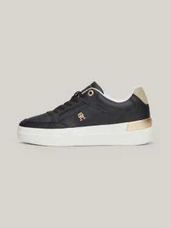 Sneakersy*Tommy Hilfiger Buty Sportowe Na Grubej Podeszwie BLACK