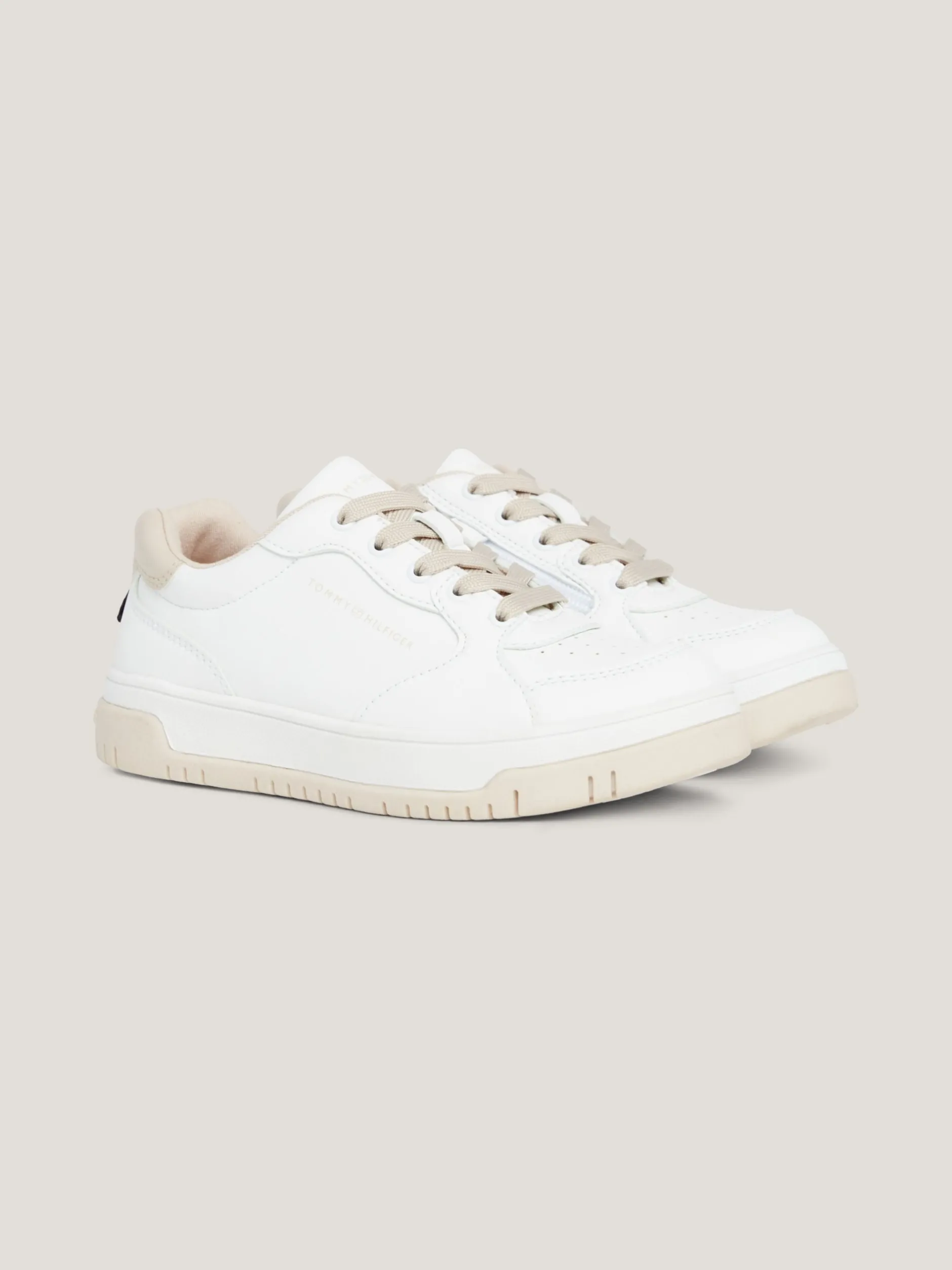 Obuwie I Akcesoria*Tommy Hilfiger Buty Sportowe Na Podeszwie Z Płytkim Protektorem OFF WHITE/BEIGE