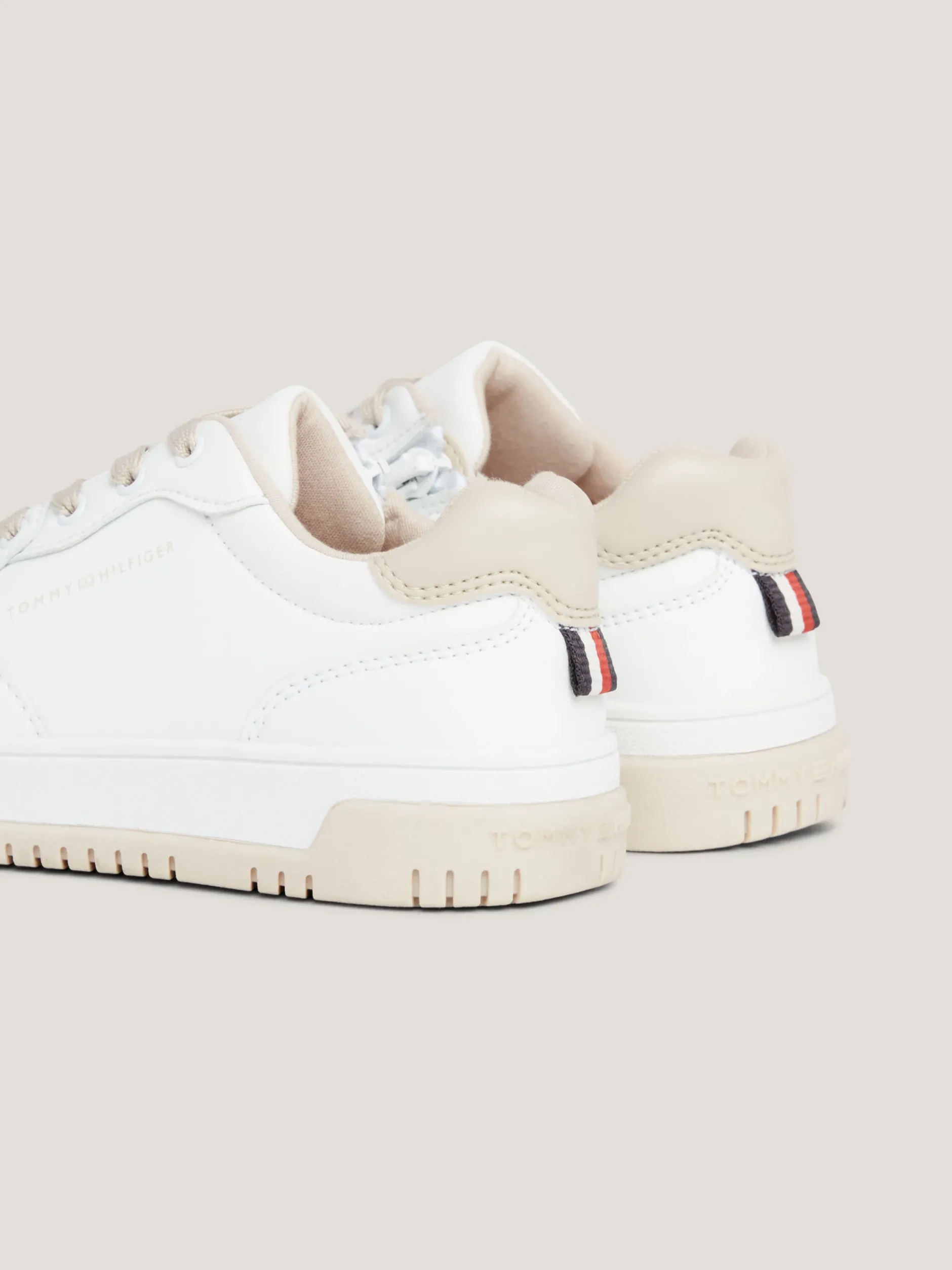Obuwie I Akcesoria*Tommy Hilfiger Buty Sportowe Na Podeszwie Z Płytkim Protektorem OFF WHITE/BEIGE