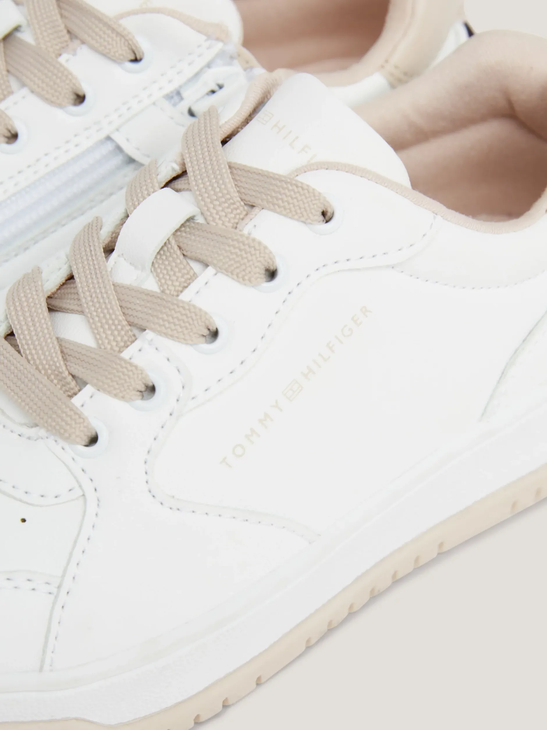 Obuwie I Akcesoria*Tommy Hilfiger Buty Sportowe Na Podeszwie Z Płytkim Protektorem OFF WHITE/BEIGE