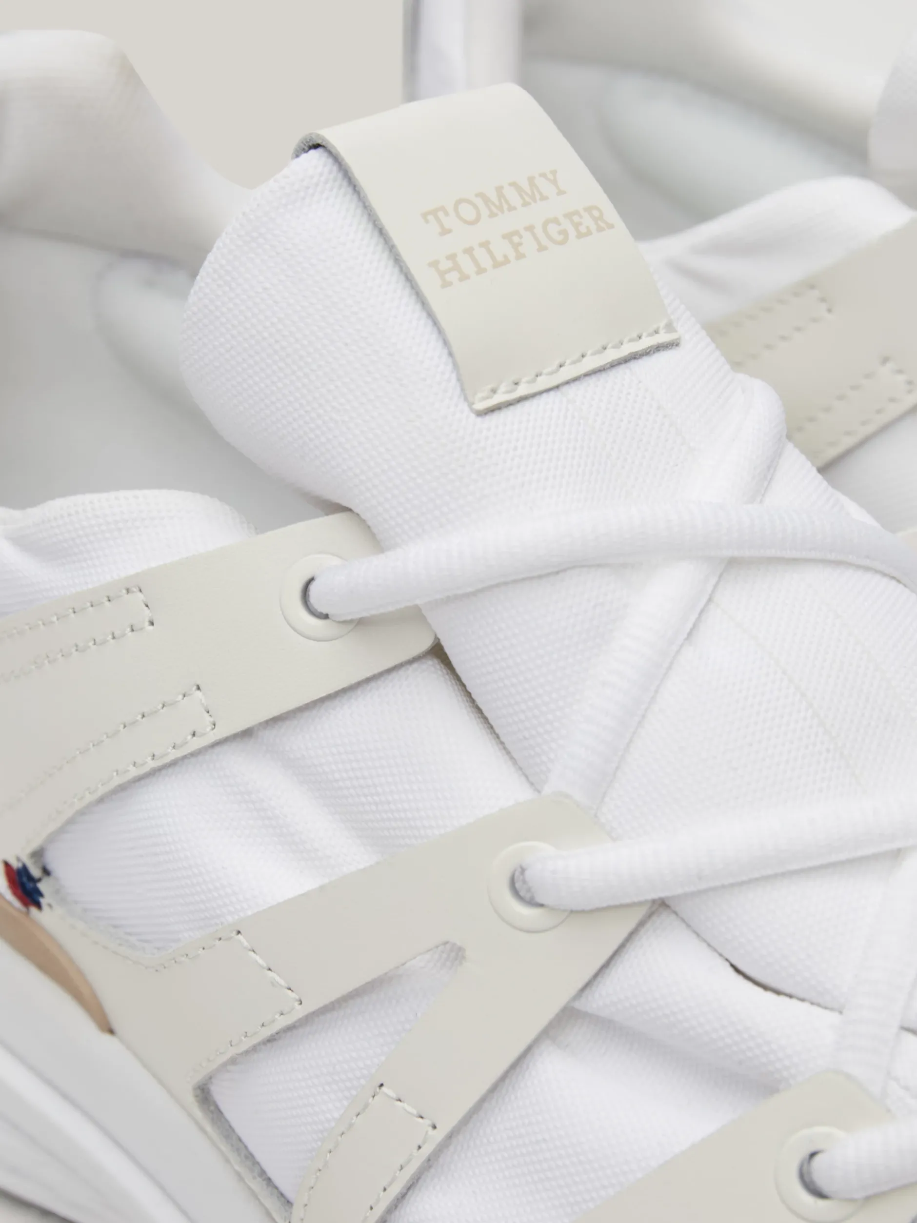 White Trainers|Sneakersy*Tommy Hilfiger Buty Sportowe Na Podeszwie Vibram ANCIENT WHITE
