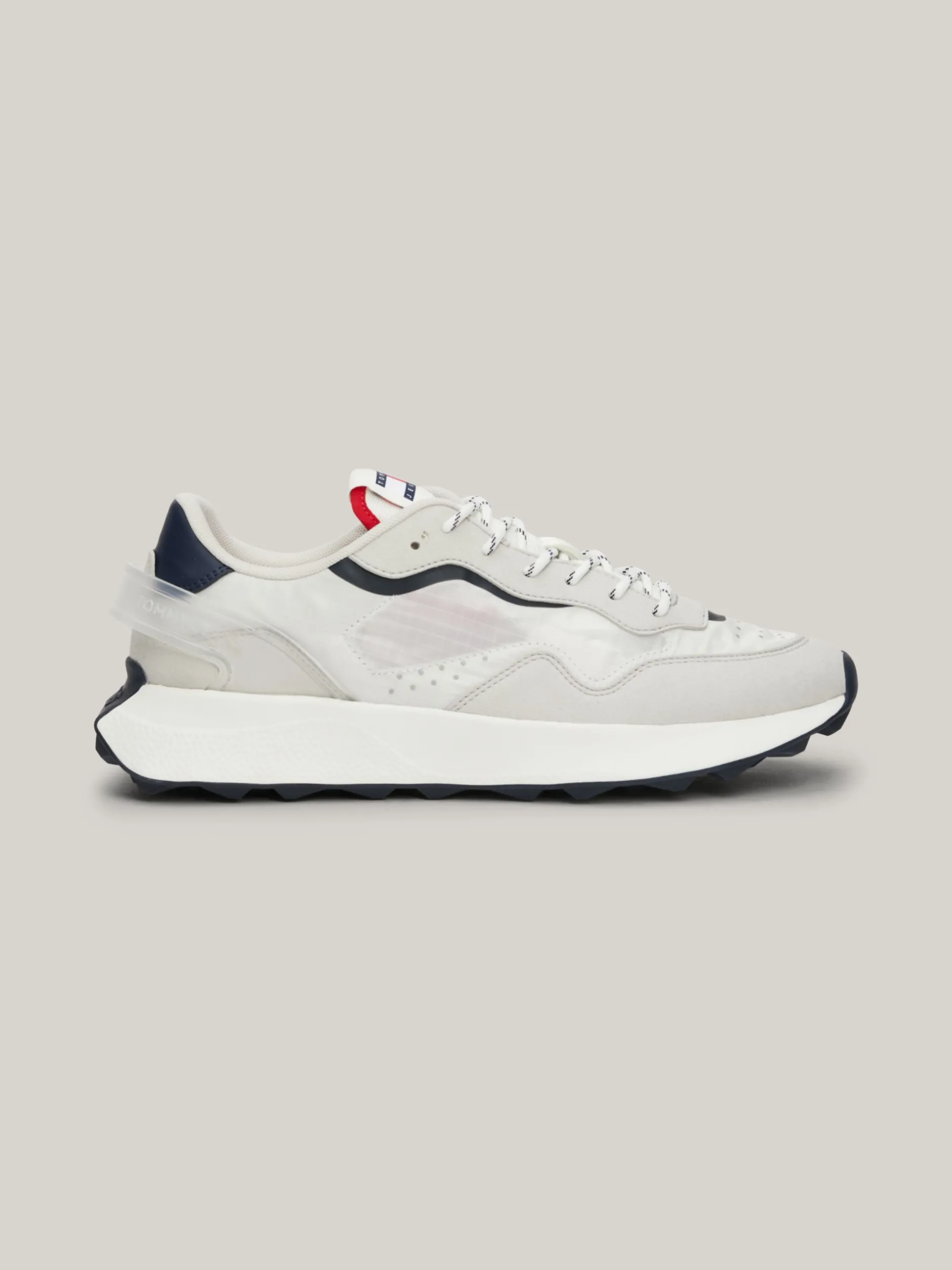Sneakersy*Tommy Hilfiger Buty Sportowe O Mieszanej Fakturze RWB