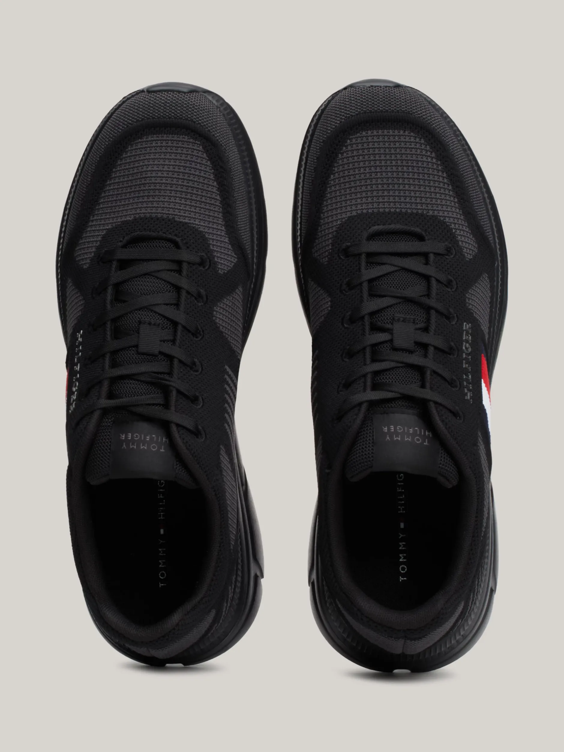Sneakersy*Tommy Hilfiger Buty Sportowe Typu Runner BLACK