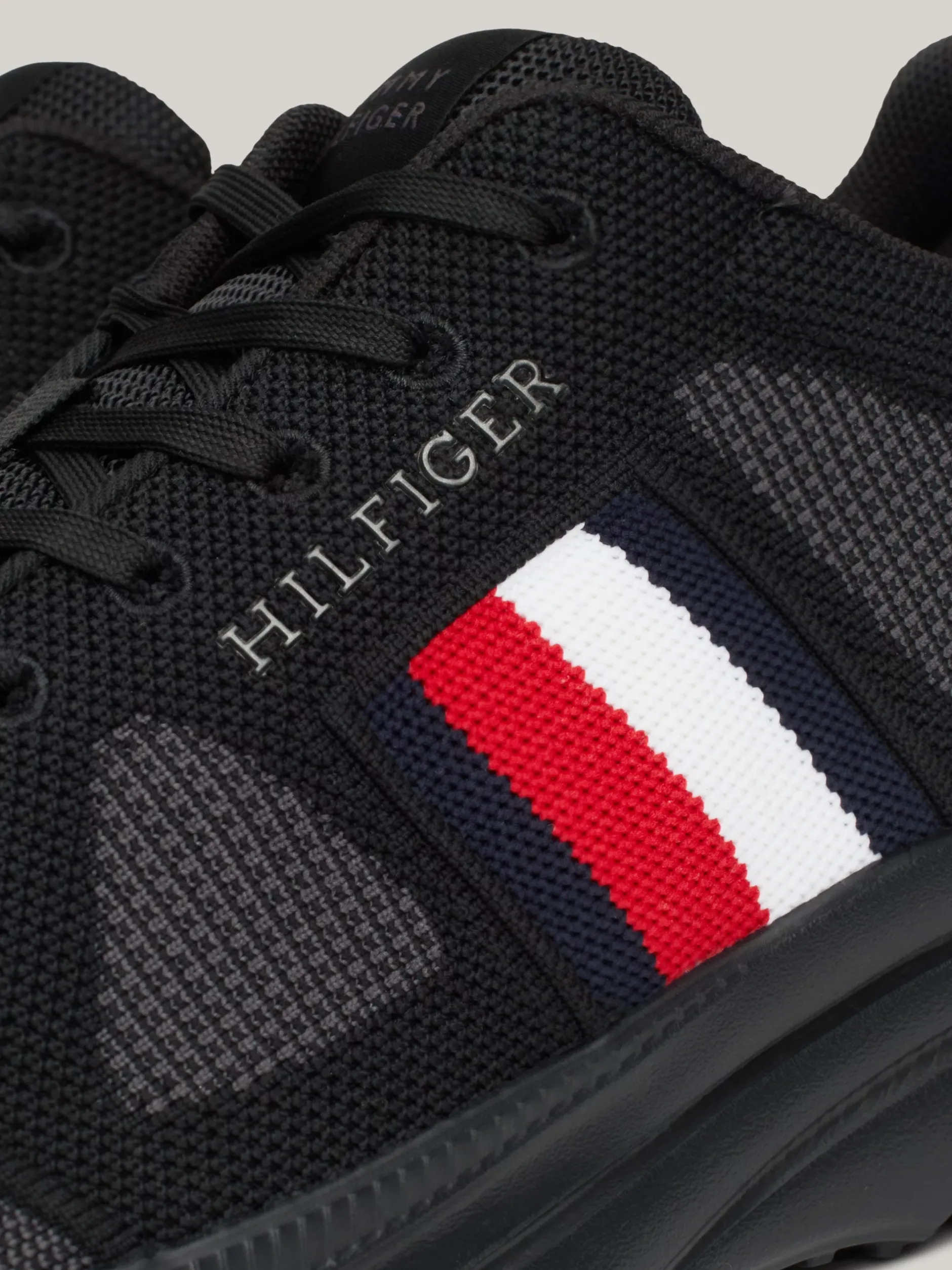 Sneakersy*Tommy Hilfiger Buty Sportowe Typu Runner BLACK