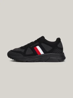 Sneakersy*Tommy Hilfiger Buty Sportowe Typu Runner BLACK