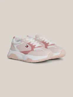 Obuwie I Akcesoria*Tommy Hilfiger Buty Sportowe Z Delikatnym Protektorem PINK/WHITE