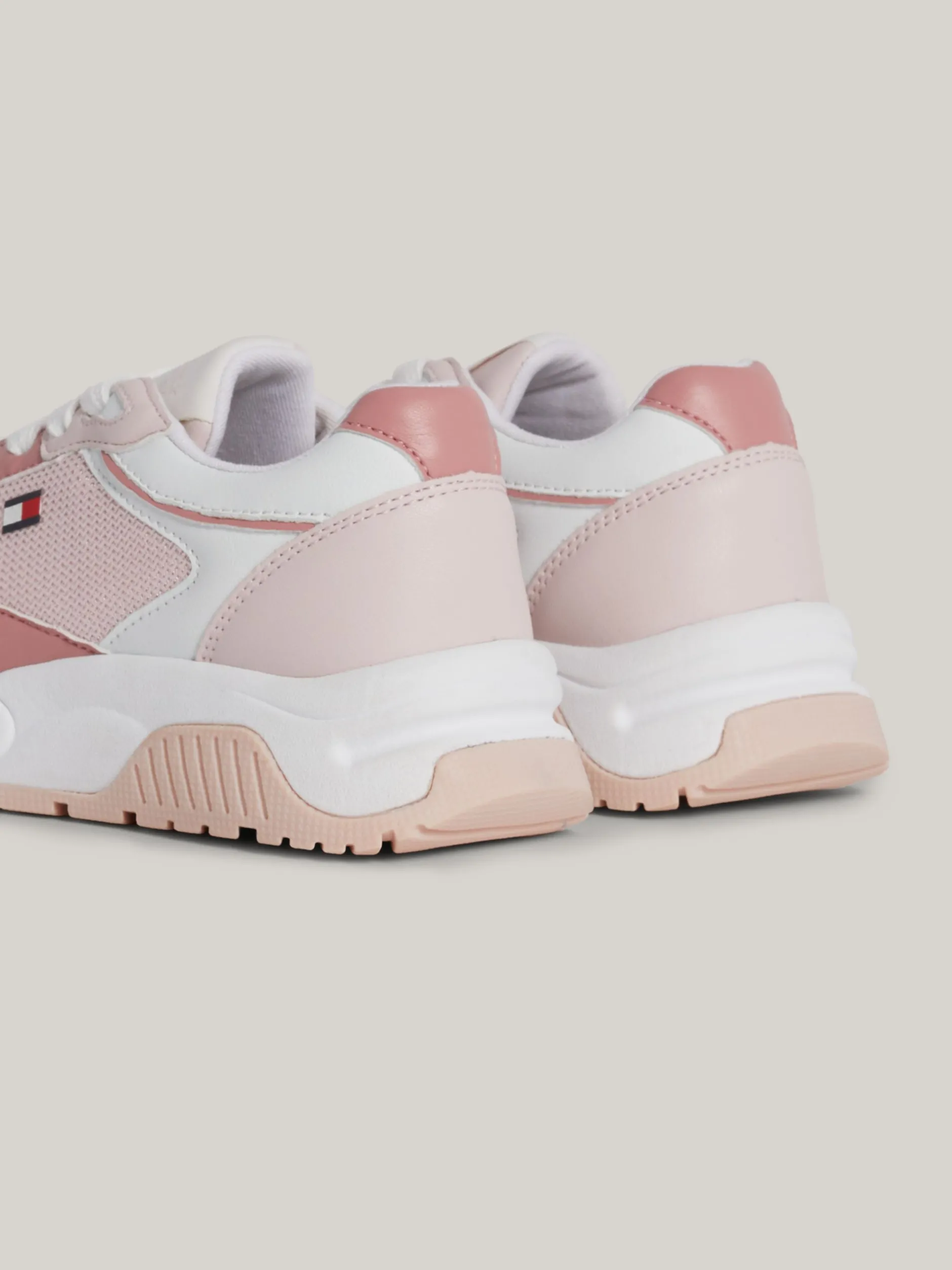 Obuwie I Akcesoria*Tommy Hilfiger Buty Sportowe Z Delikatnym Protektorem PINK/WHITE