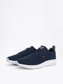 Sneakersy*Tommy Hilfiger Buty Sportowe Z Dzianinową Cholewką DESERT SKY