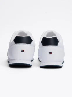 White Trainers|Sneakersy*Tommy Hilfiger Buty Sportowe Z Flagą WHITE