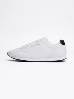 White Trainers|Sneakersy*Tommy Hilfiger Buty Sportowe Z Flagą WHITE