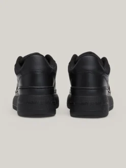 Sneakersy*Tommy Hilfiger Buty Sportowe Z Kolekcji Essential TRIPLE BLACK
