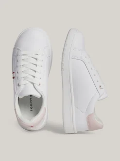 Obuwie I Akcesoria*Tommy Hilfiger Buty Sportowe Z Kontrastową Wstawką WHITE/PLATINUM