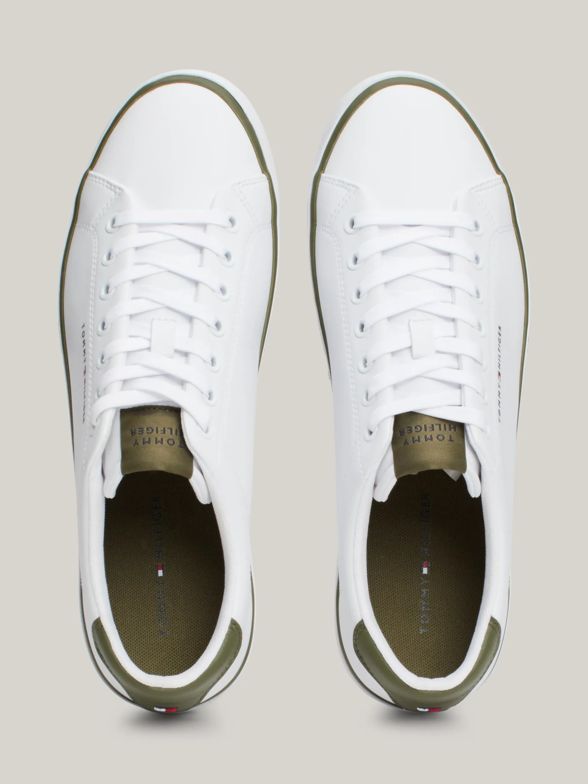 White Trainers|Sneakersy*Tommy Hilfiger Buty Sportowe Z Logo WHITE