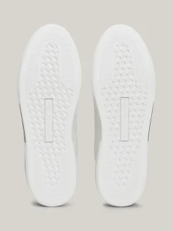 Sneakersy*Tommy Hilfiger Buty Sportowe Z Metalowymi Elementami ECRU