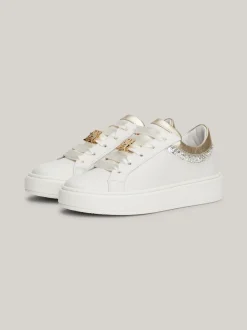 Obuwie I Akcesoria*Tommy Hilfiger Buty Sportowe Z Monogramem TH CREAM/PLATINUM