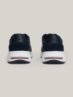 Sneakersy*Tommy Hilfiger Buty Sportowe Z Zamszu O Mieszanej Fakturze DESERT SKY