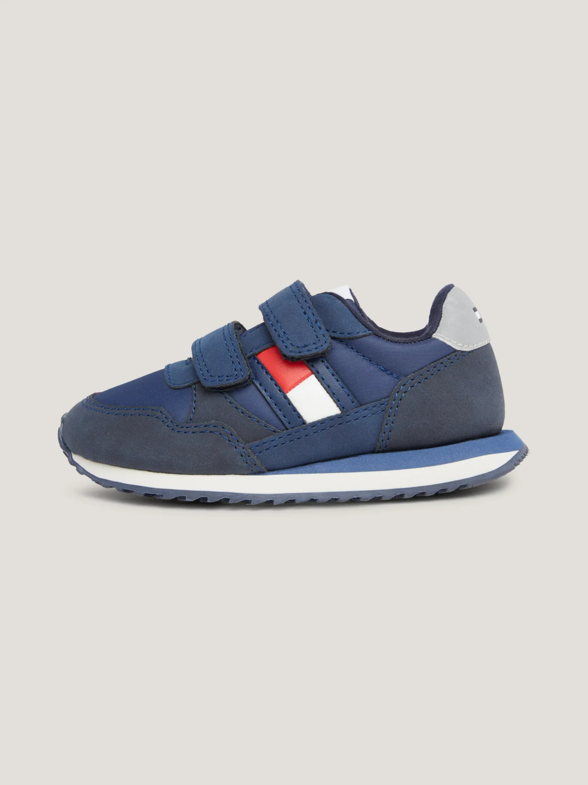 Obuwie I Akcesoria*Tommy Hilfiger Buty Sportowe Z Zapięciem Na Rzep I Flagą BLUE