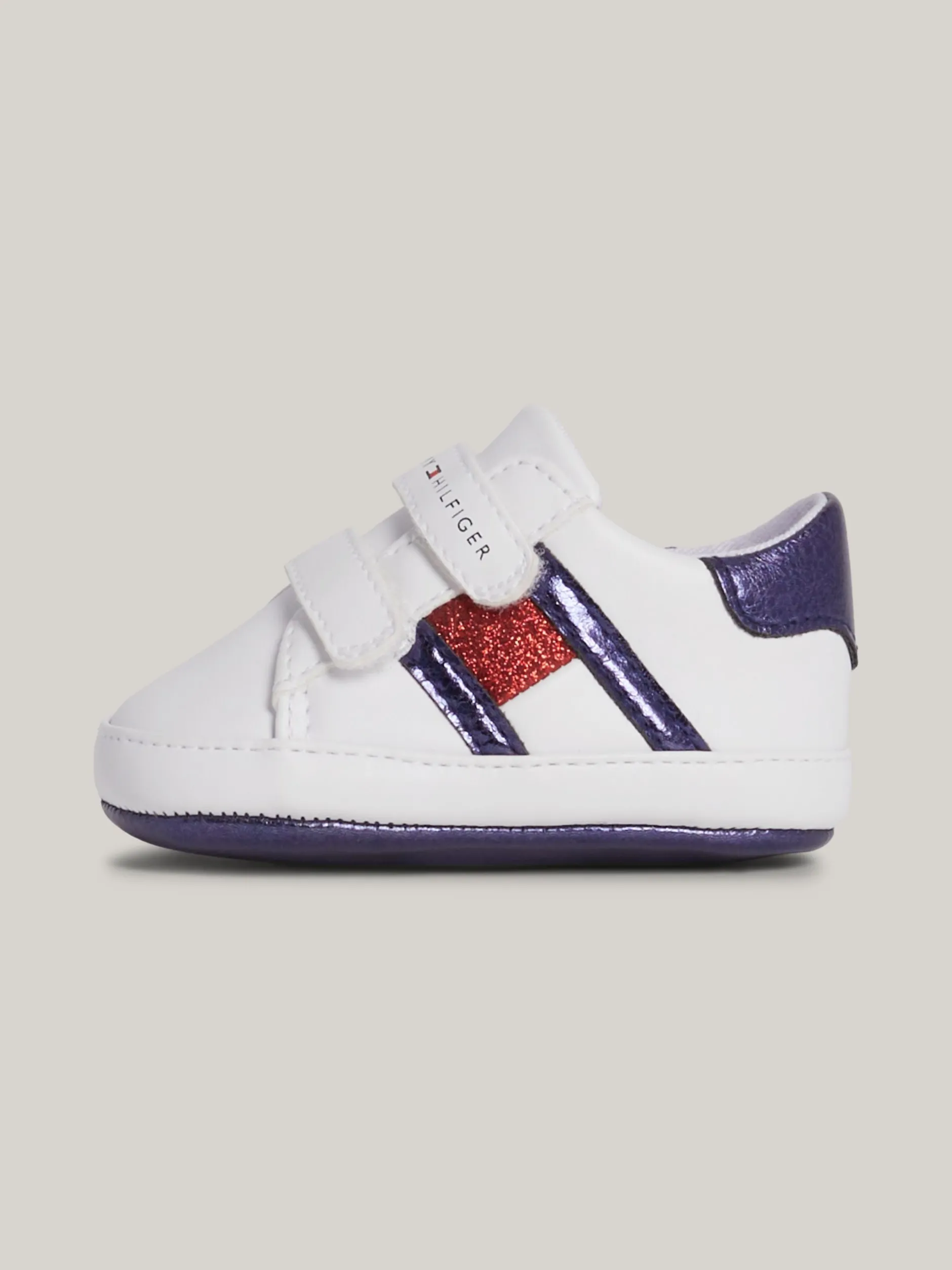 Obuwie I Akcesoria*Tommy Hilfiger Buty Sportowe Z Zapięciem Na Rzep WHITE/BLUE