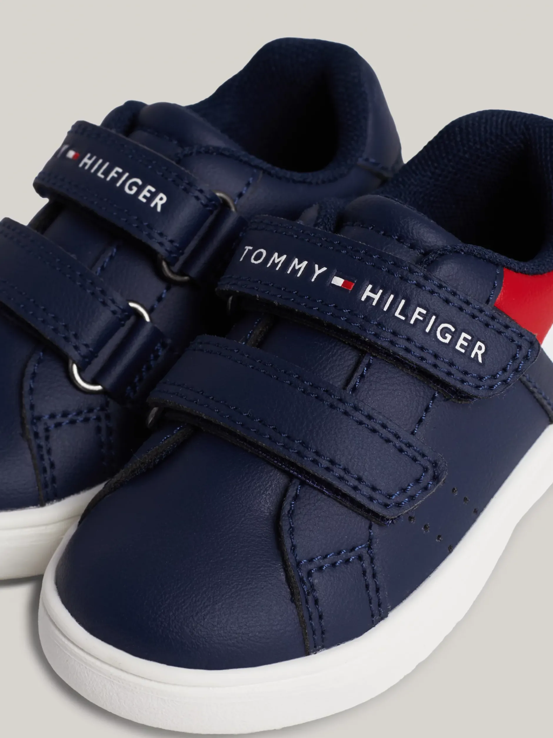Obuwie I Akcesoria*Tommy Hilfiger Buty Sportowe Z Zapięciem Na Rzep I Flagą BLUE