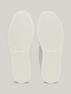 Sneakersy*Tommy Hilfiger Buty Sportowe Ze Skóry Greenwich Z Logo MISTY PINK