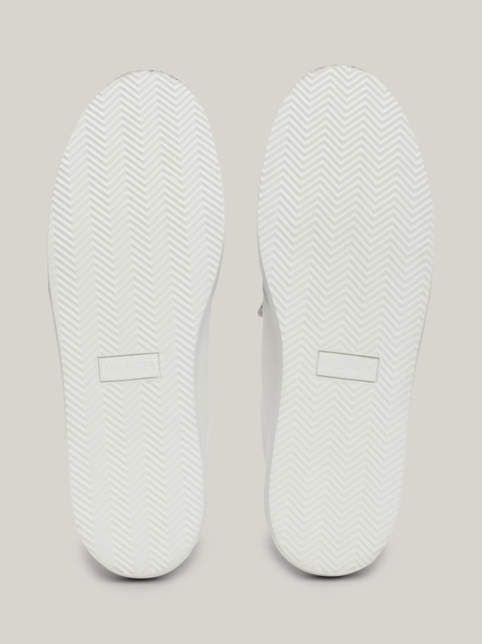 White Trainers|Sneakersy*Tommy Hilfiger Buty Sportowe Ze Skóry Premium Z Logo WHITE