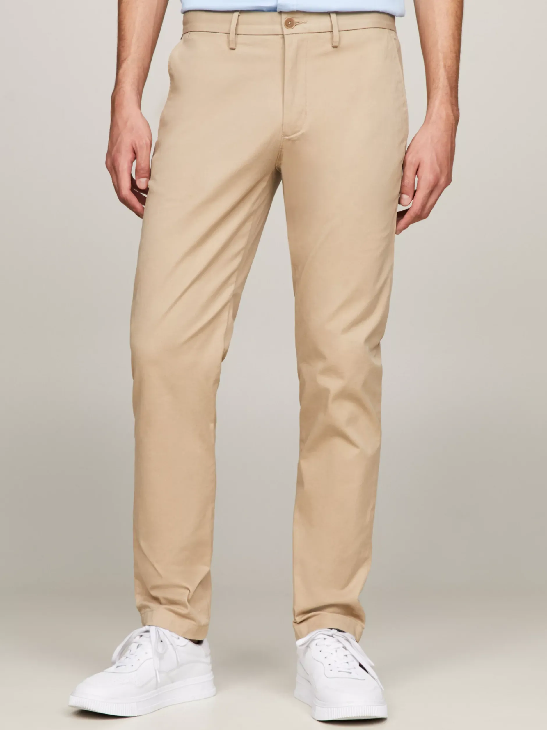 Spodnie*Tommy Hilfiger Chinosy Denton 1985 Collection BATIQUE KHAKI