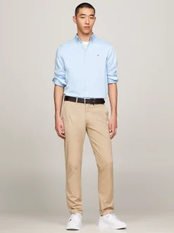 Spodnie*Tommy Hilfiger Chinosy Denton 1985 Collection BATIQUE KHAKI
