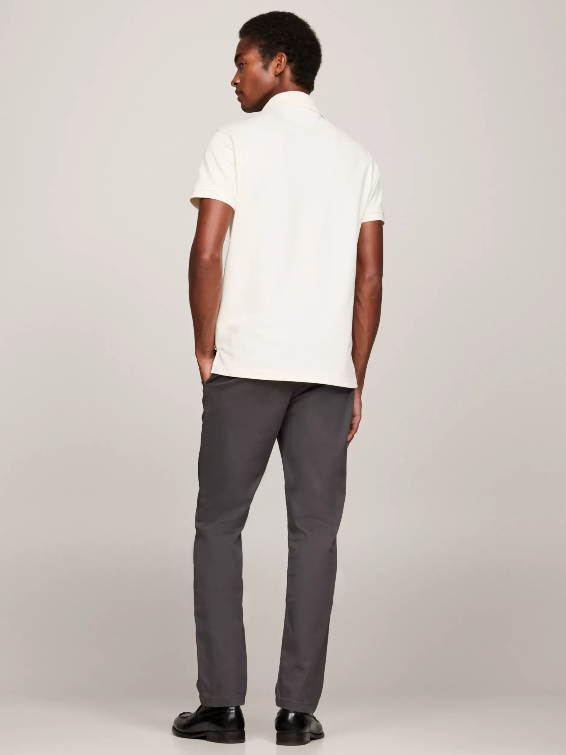 Spodnie*Tommy Hilfiger Chinosy Denton 1985 Collection DARK ASH