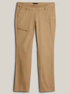 Spodnie*Tommy Hilfiger Chinosy Denton Z Kolekcji Adaptive 1985 CLASSIC KHAKI