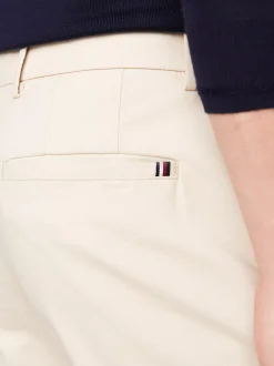 Spodnie*Tommy Hilfiger Chinosy Denton Z Prostymi Nogawkami CLASSIC BEIGE