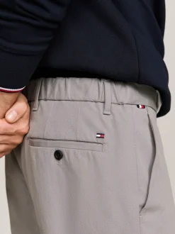 Spodnie*Tommy Hilfiger Chinosy Denton Z Prostymi Nogawkami HYDROGEN GREY