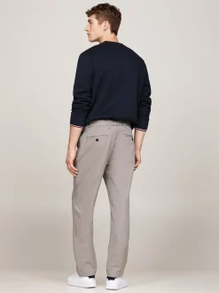 Spodnie*Tommy Hilfiger Chinosy Denton Z Prostymi Nogawkami HYDROGEN GREY