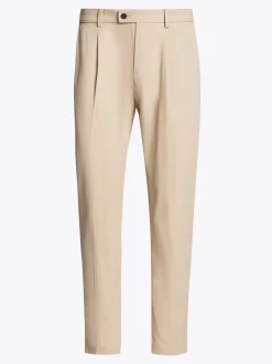 Spodnie*Tommy Hilfiger Chinosy Denton Z Prostymi Nogawkami BATIQUE KHAKI