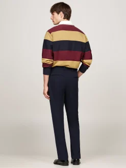 Spodnie*Tommy Hilfiger Chinosy Denton Z Prostymi Nogawkami DESERT SKY