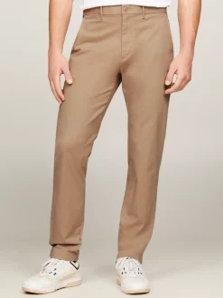 Spodnie*Tommy Hilfiger Chinosy Harlem Ze Zwężanymi Nogawkami BEIGE