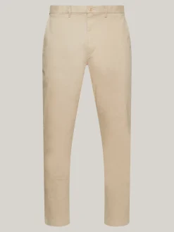 Spodnie*Tommy Hilfiger Chinosy Harlem Ze Zwężanymi Nogawkami BEIGE