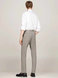 Spodnie*Tommy Hilfiger Chinosy Harlem Ze Zwężanymi Nogawkami HYDROGEN GREY