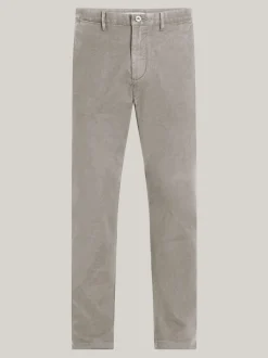 Spodnie*Tommy Hilfiger Chinosy Harlem Ze Zwężanymi Nogawkami HYDROGEN GREY