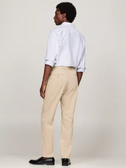 Spodnie*Tommy Hilfiger Chinosy Harlem Ze Zwężanymi Nogawkami BATIQUE KHAKI