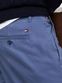 Spodnie*Tommy Hilfiger Chinosy Harlem Ze Zwężanymi Nogawkami AEGEAN SEA