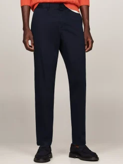 Spodnie*Tommy Hilfiger Chinosy Harlem Ze Zwężanymi Nogawkami DESERT SKY